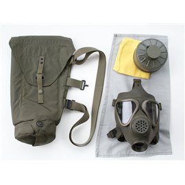 Bundesheer ABC Schutzmaskenset, BH Schutzmaske mit Filter & Tasche, sehr guter Zustand