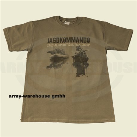 T-shirt - JAGDKOMMANDO - Special Edition - oliv