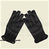 Lederhandschuhe, schwarz, mit schnitthemmender Einlage