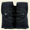 Magazintasche, doppelt, Nylon,schwarz
