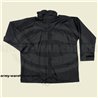 Regenjacke, Polyester mit PVC,schwarz