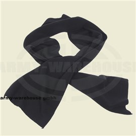 Fleece-Schal, schwarz,160x25 cm