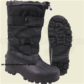 Kälteschutzstiefel, "Fox 40 C"mit Gummisohle, schwarz --