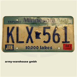 KFZ-Kennzeichen, USA