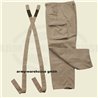 Bundesheer Kampfanzughose, khaki, gebraucht