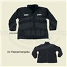 Jacke, Security, schwarz, wasserdicht, antistatisch