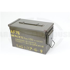 BW Munitionsbox für 12,7mm gegurtet, Bundeswehr AF76 HXP
