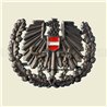 österr. Bundesheer Barett/Tellerkappen-Abzeichen, ÖBH Adler, BH, bronze