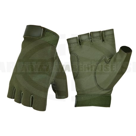 Half Finger Shooting Gloves - OD