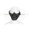 Skull Half Face Mask - schwarz (black)