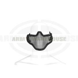 Steel Half Face Mask - schwarz (black)