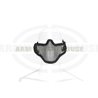 Steel Half Face Mask - schwarz (black)