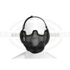 Steel Face Mask - schwarz (black)