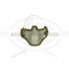 Steel Half Face Mask - OD