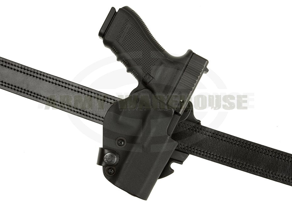 Open Top Kydex Holster für Glock 17 BFL - schwarz (black)