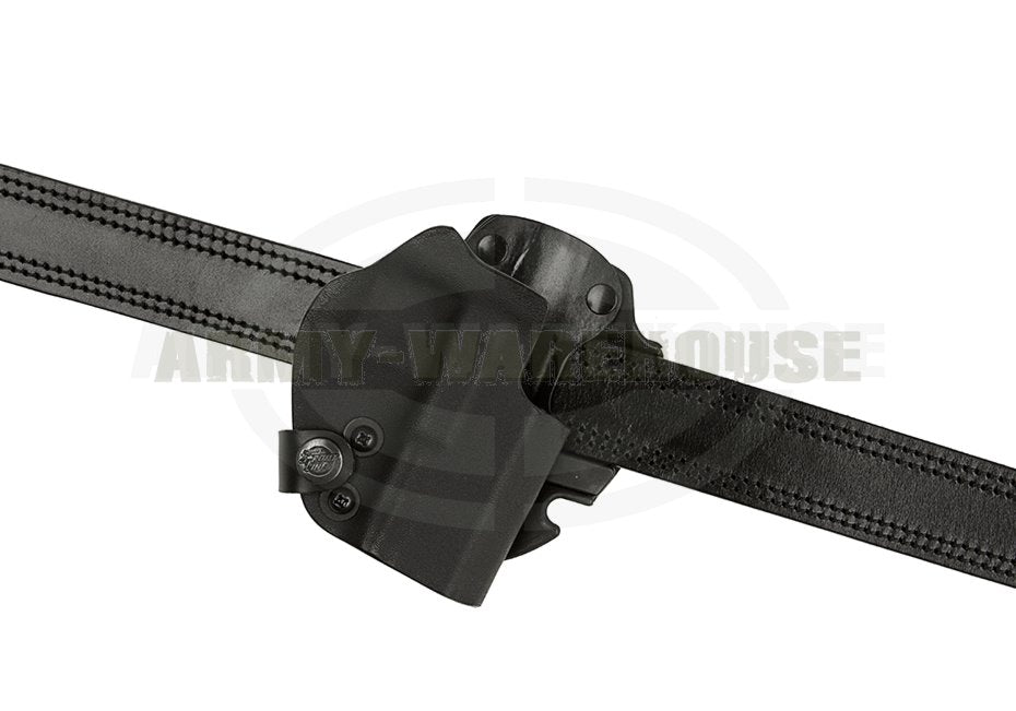 Open Top Kydex Holster für Glock 19 BFL - schwarz (black)