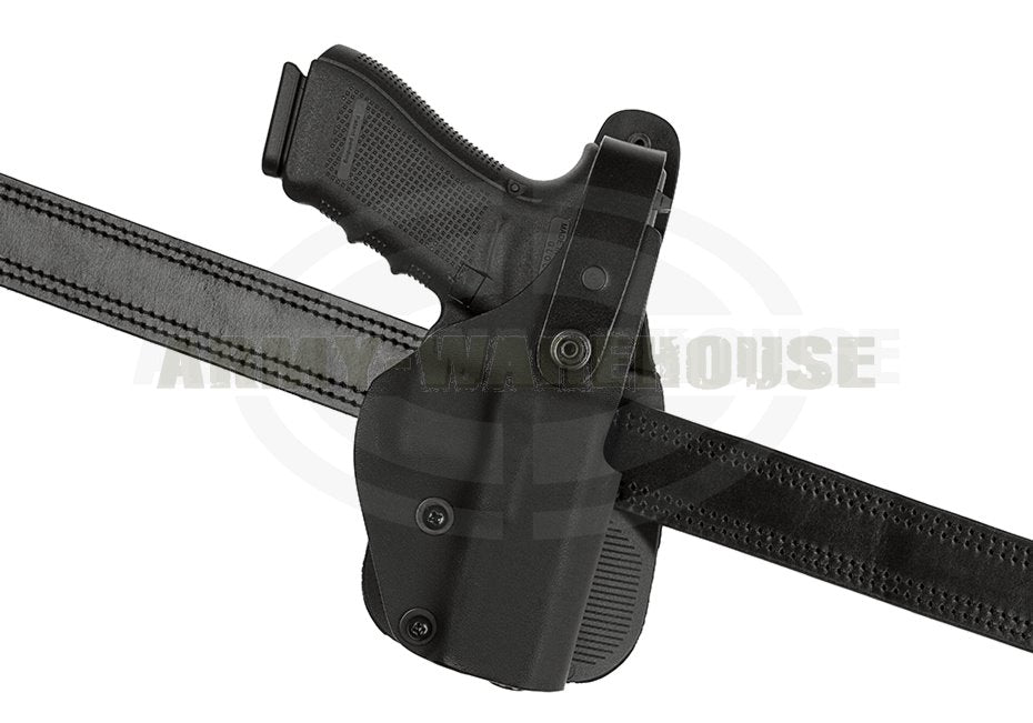 Thumb-Break Kydex Holster für Glock 17 Paddle - schwarz (black)