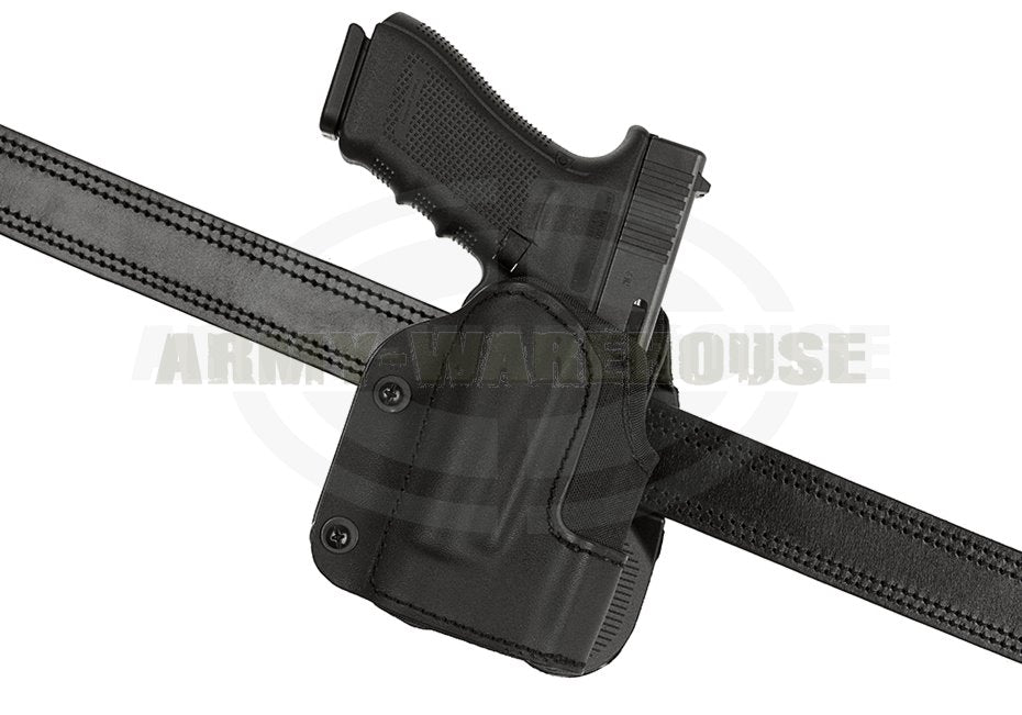 KNG Open Top Holster für Glock 17 M3 / M6 Paddle - schwarz (black)