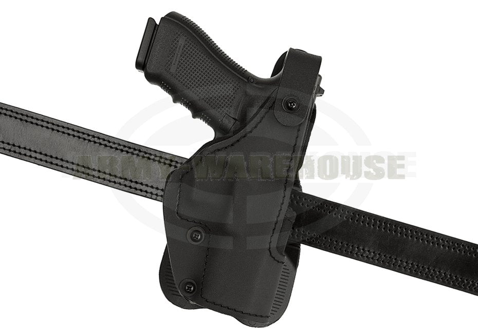 KNG Thumb-Spring Holster für Glock 17 Paddle - schwarz (black)