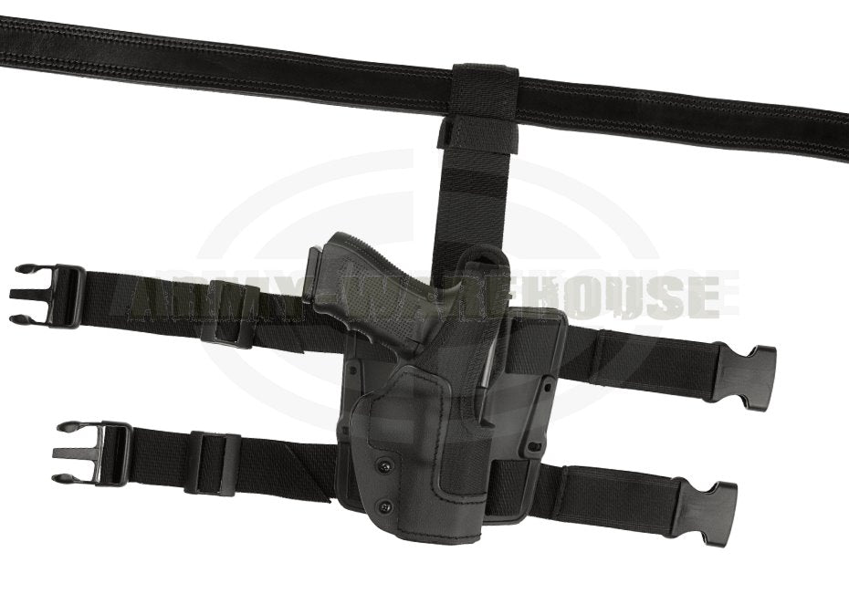 KNG Tactical Thumb-Break Holster für Glock 17 - schwarz (black)