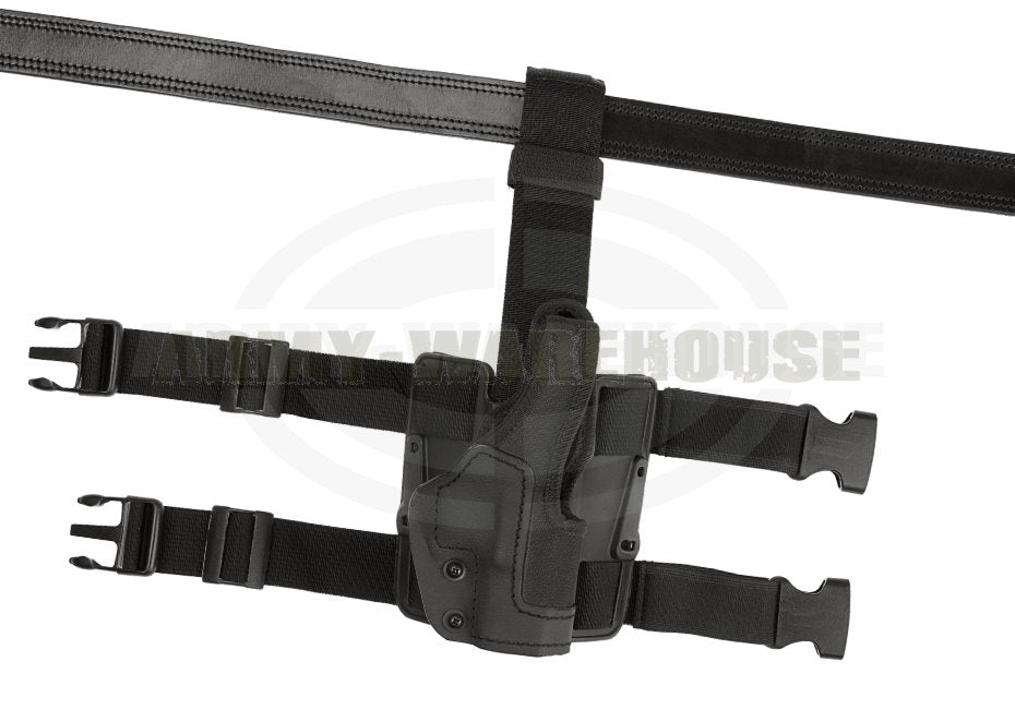 KNG Tactical Thumb-Break Holster für Glock 19 - schwarz (black)