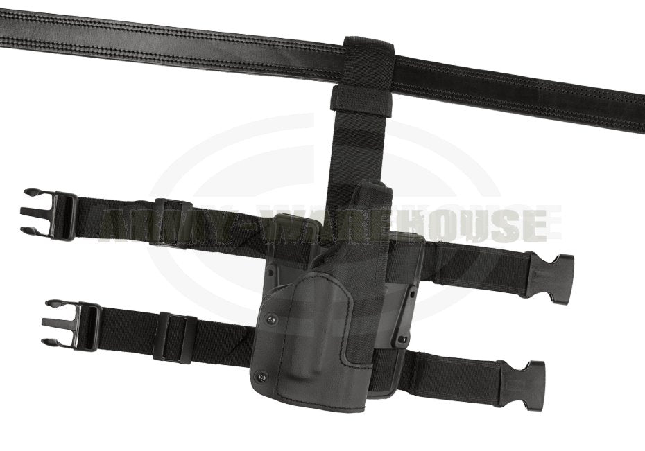 KNG Tactical Thumb-Break Holster für Glock 17 M3 / M6 - schwarz (black)