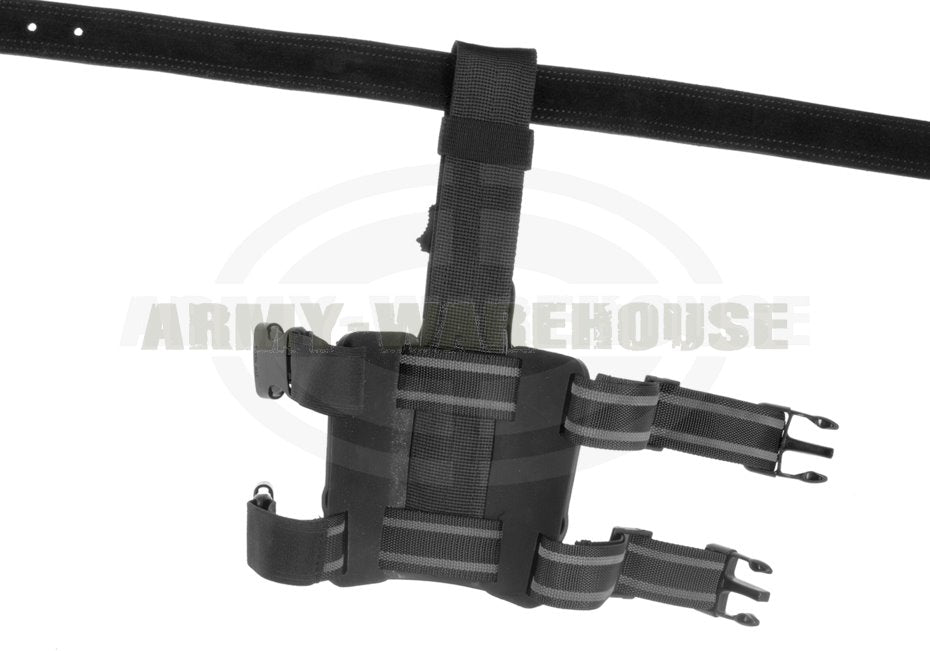 Tactical HDL Kydex Holster für Glock 17 - schwarz (black)