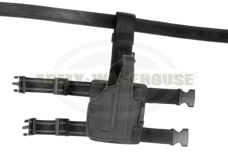 Tactical HDL Kydex Holster für Glock 17 M3 / M6 - schwarz (black)