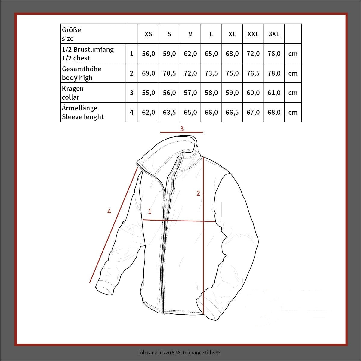 BH Alpinjacke, Breathtex, oliv