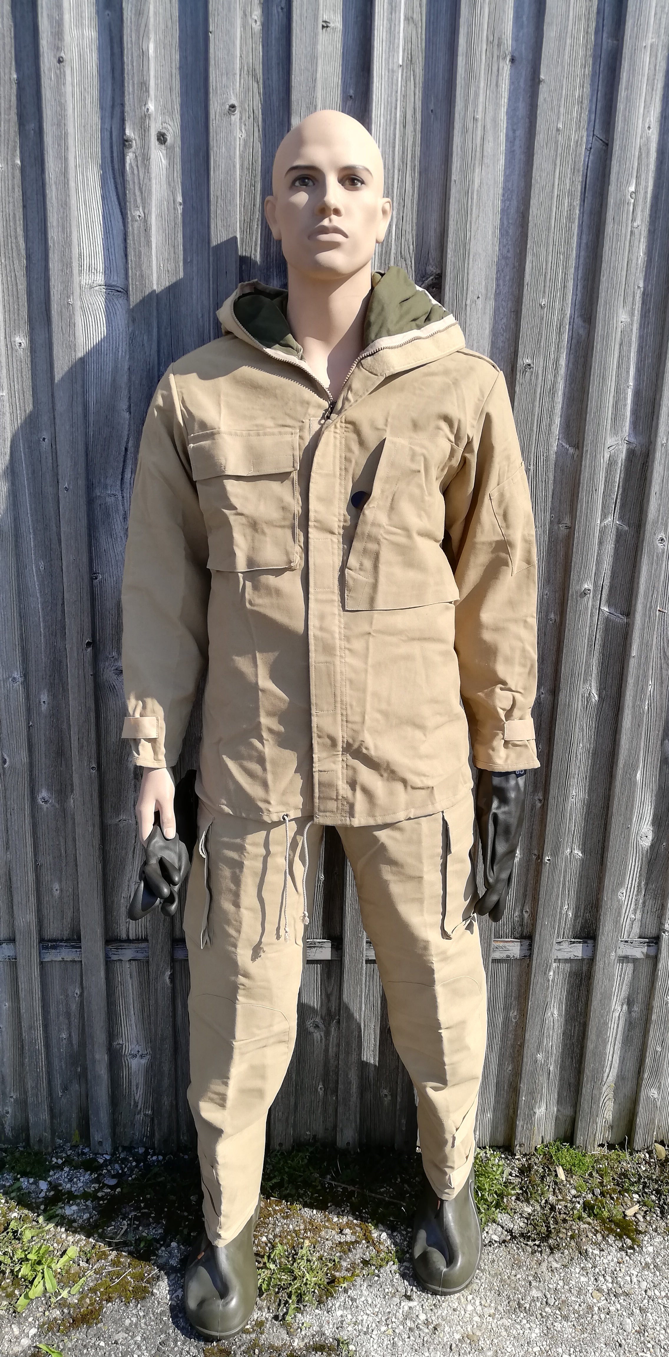 Safeguard ABC Schutzanzug khaki (beige) neuwertig