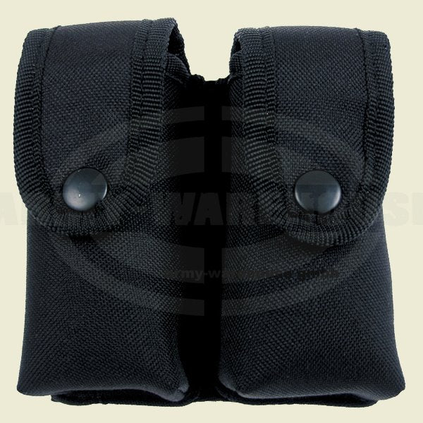 Magazintasche, doppelt, Nylon,schwarz