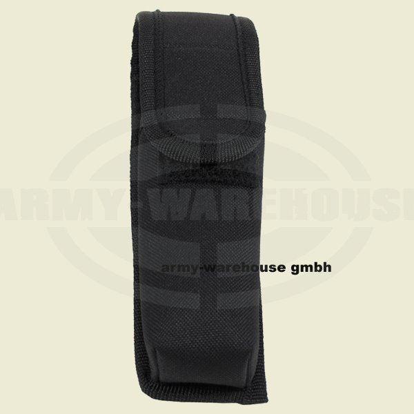 Taschenlampenholster, Nylon, schwarz