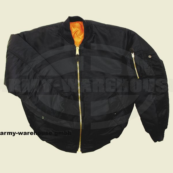 US Pilotenjacke MA1, Mod.,schwarz