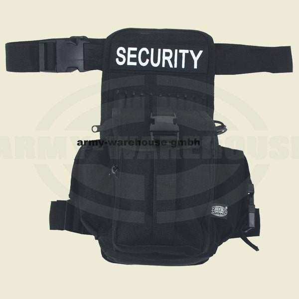 Bauchtasche, \"SECURITY\",schwarz