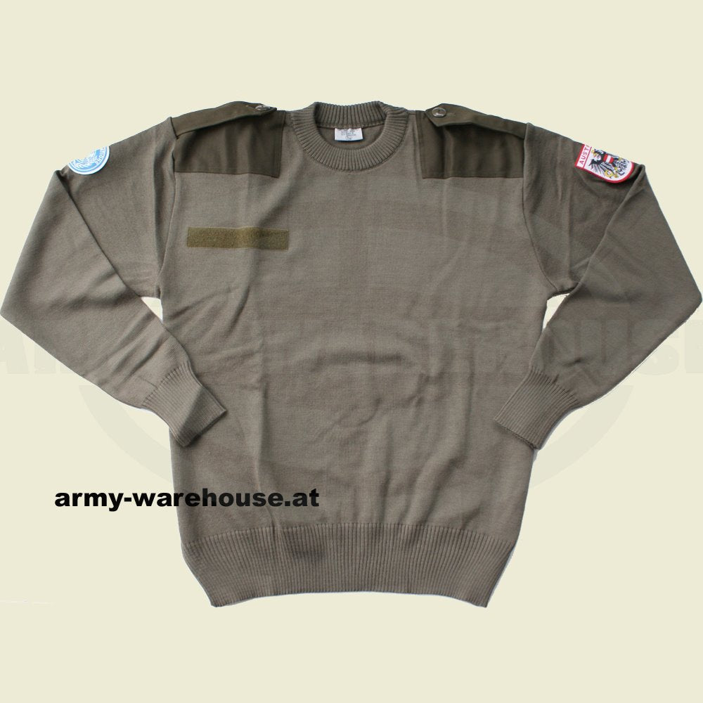 Bundesheer UN Kaderpullover, Feldpullover leicht, neu