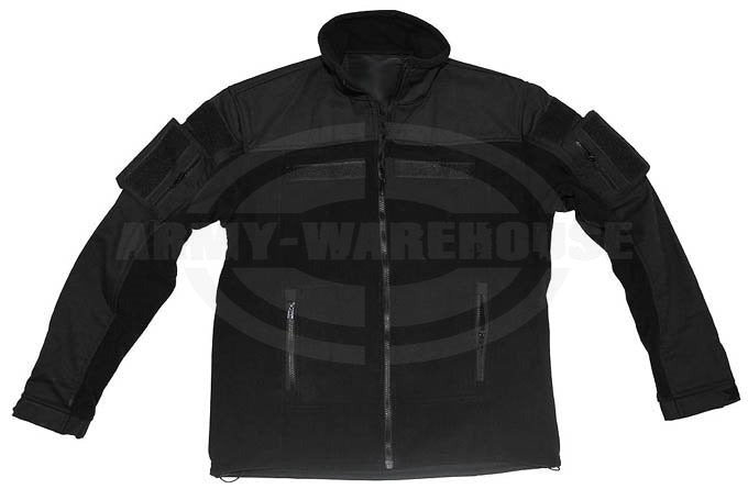 Einsatz-Fleecejacke, schwarz, neu