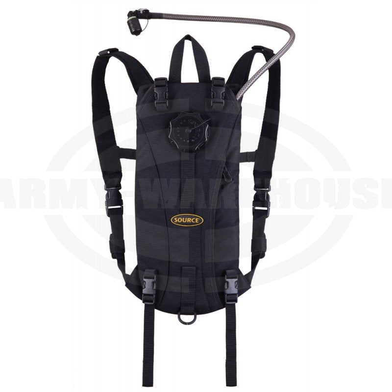 SOURCE - Tactical 3L Hydration Pack, Trinkrucksack, schwarz (black)