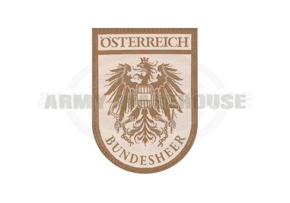 Bundesheer-Hoheits-Klettabzeichen, desert
