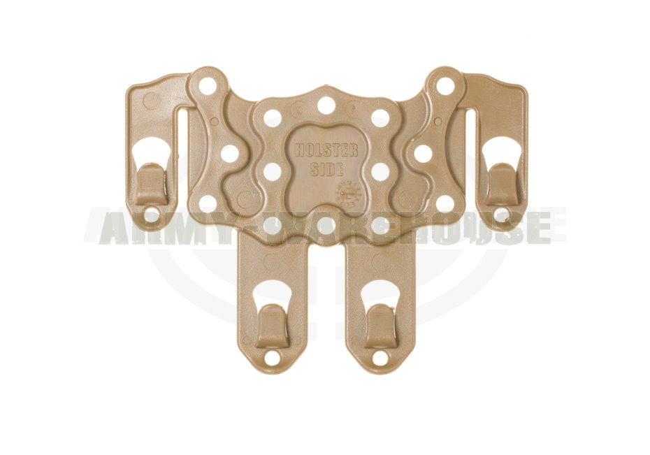 SERPA Platform Ambidextrous - coyote brown