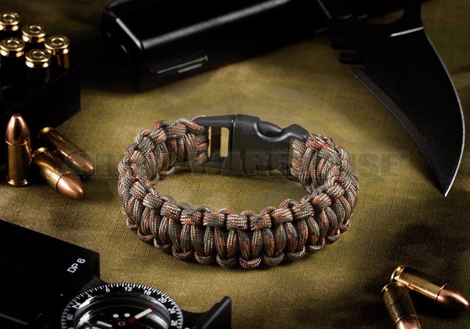 Paracord Bracelet - OD Green Camo