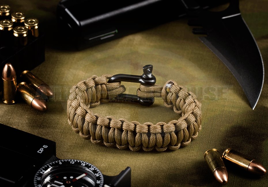 Shackle Bracelet - coyote brown