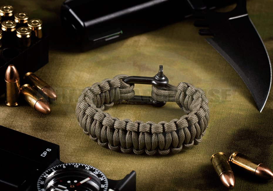 Shackle Bracelet - Gun Grey