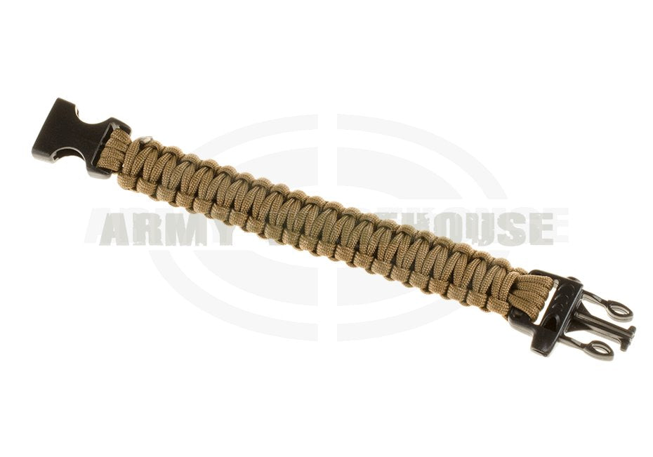 Survival Bracelet - coyote brown