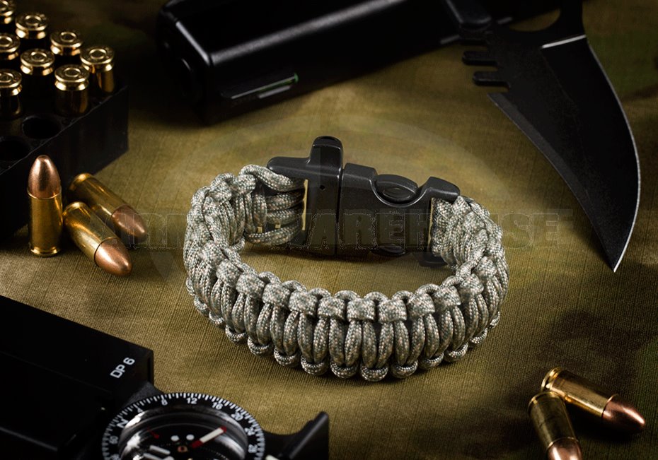 Survival Bracelet - ACU Camo