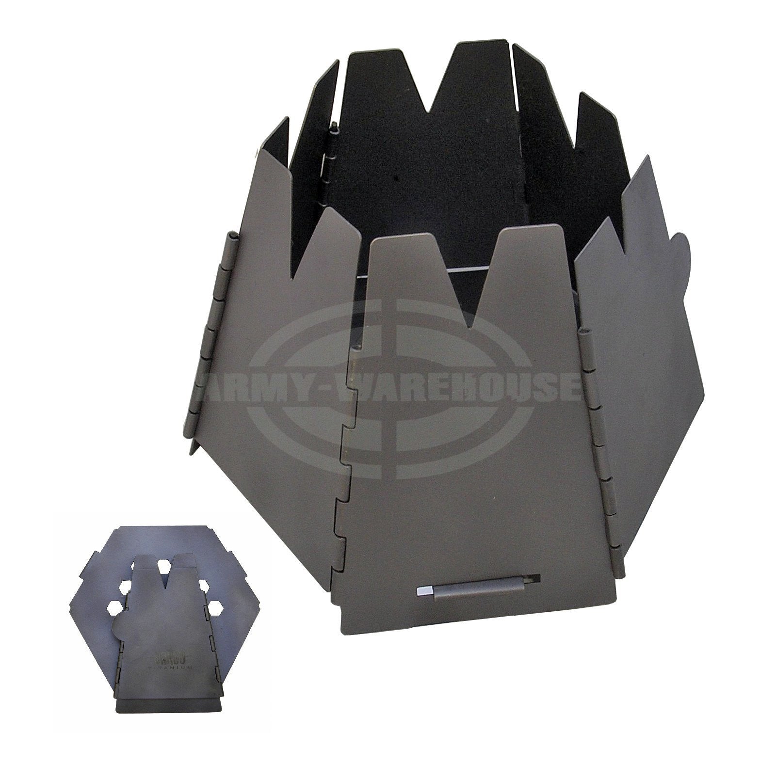 Vargo 'Hexagon' Titan Holzofen
