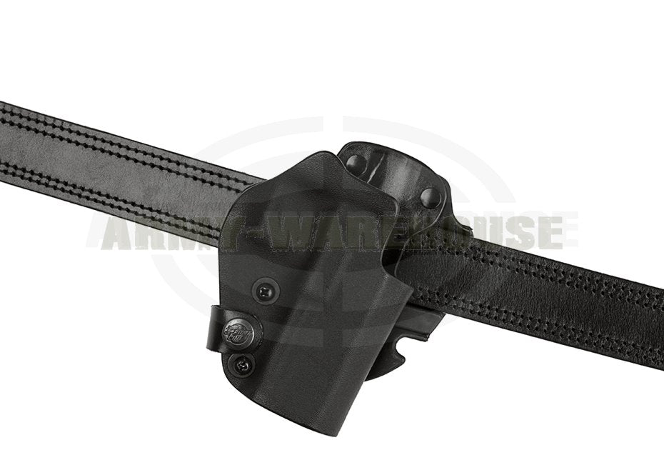 Open Top Kydex Holster für Glock 17 BFL - schwarz (black)