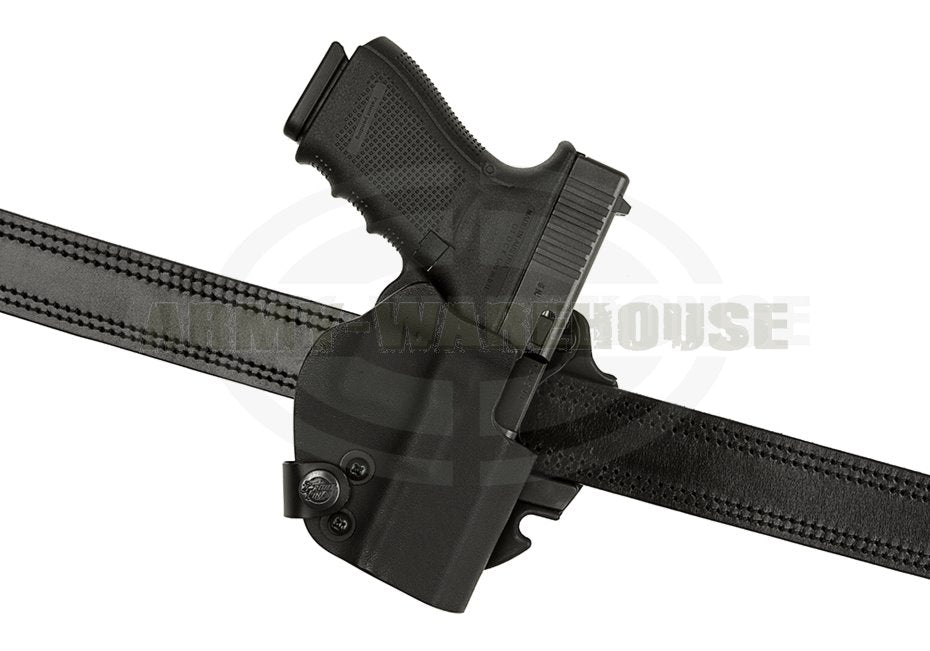 Open Top Kydex Holster für Glock 19 BFL - schwarz (black)