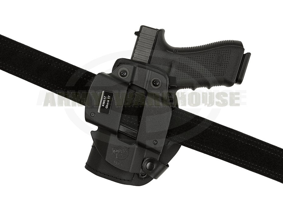 KNG Open Top Holster für Glock 17 BFL - schwarz (black)