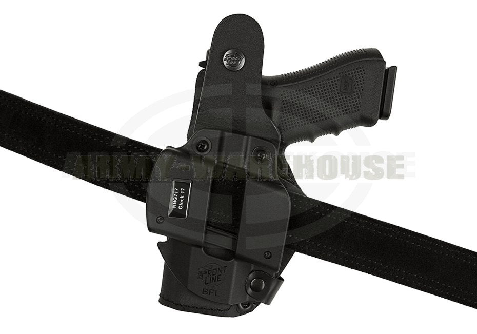 KNG Thumb-Spring Holster für Glock 17 BFL - schwarz (black)