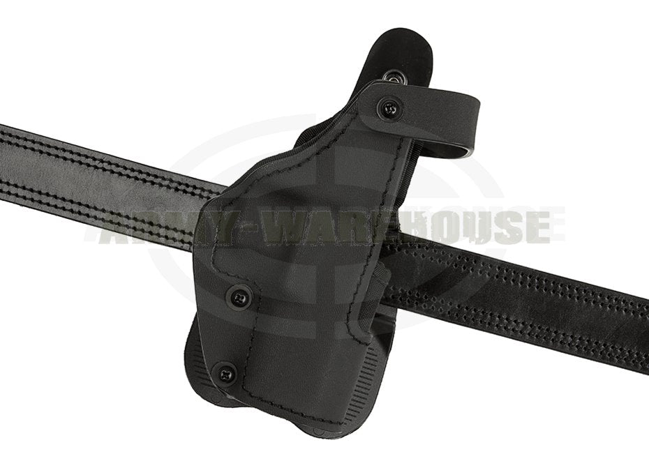 KNG Thumb-Spring Holster für Glock 17 Paddle - schwarz (black)